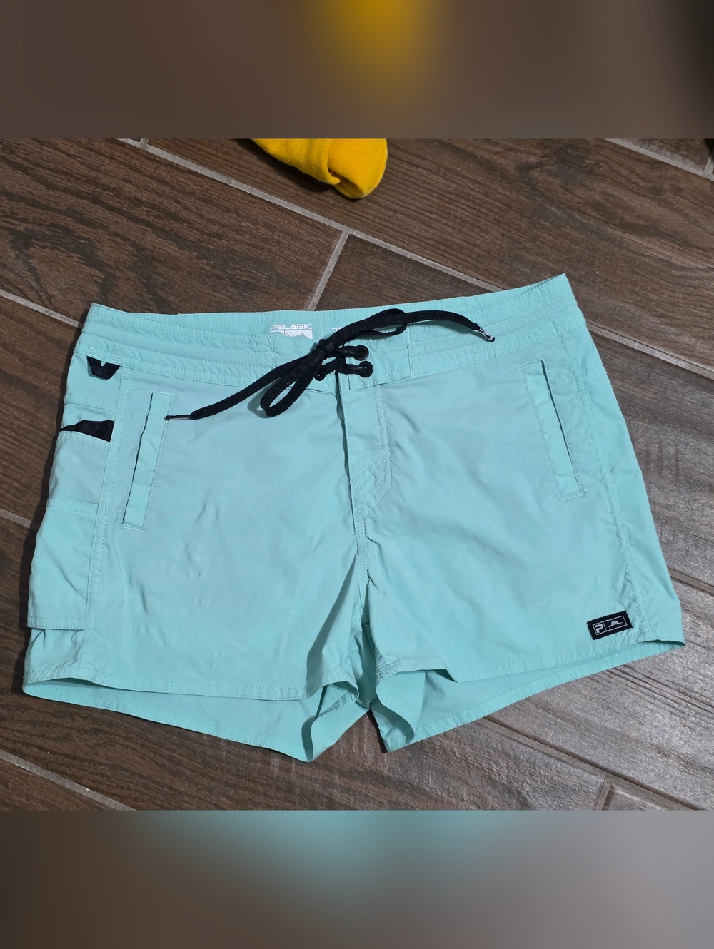 Pelagic Traverse Light Aqua Fishing Cargo Shorts